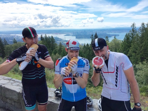 The FRF peloton celebrates French culture and food on its annual Bastille Day ride.